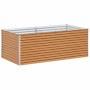 Arriate elevado 195 x 100 x 68 cm Acero Galvanizado en Maceteros y jardineras | Comprar online en Foro24