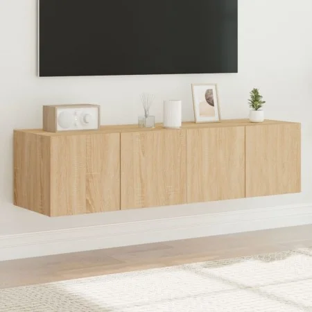 LED-Wandleuchten für TV-Schrank, 2 Stück, Sonoma-Eiche, 60 x 35 x 31 cm von , TV-Möbel - Ref: Foro24-837272, Preis: 82,70 €, ...