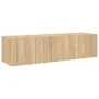 LED-Wandleuchten für TV-Schrank, 2 Stück, Sonoma-Eiche, 60 x 35 x 31 cm von , TV-Möbel - Ref: Foro24-837272, Preis: 82,70 €, ...
