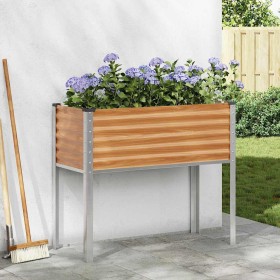 Maceta para Jardín Marrón Claro 100.5 x 40.5 x 90 cm en Maceteros y jardineras | Comprar online en Foro24