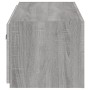 Wandmontierter TV-Schrank mit LED-Leuchten, Sonoma-Grau, 100 x 35 x 31 cm von , TV-Möbel - Ref: Foro24-837300, Preis: 64,54 €...