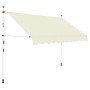 Manuell betriebene einziehbare Markise 300 cm creme von vidaXL, Markisen - Ref: Foro24-143696, Preis: 87,62 €, Rabatt: %