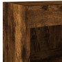 TV wall furniture with LED 7 pieces engineered wood smoked oak by , TV Furniture - Ref: Foro24-3216587, Price: 127,78 €, Disc...