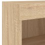 Muebles TV pared con LED 7 pzas madera ingeniería roble Sonoma de , Muebles TV - Ref: Foro24-3216585, Precio: 128,08 €, Descu...