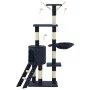 Katzenkratzbaum mit Sisalstamm 138 cm dunkelblau von vidaXL, Katzenmöbel - Ref: Foro24-170582, Preis: 75,94 €, Rabatt: %