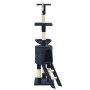 Katzenkratzbaum mit Sisalstamm 138 cm dunkelblau von vidaXL, Katzenmöbel - Ref: Foro24-170582, Preis: 77,51 €, Rabatt: %