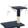 Katzenkratzbaum mit Sisalstamm 138 cm dunkelblau von vidaXL, Katzenmöbel - Ref: Foro24-170582, Preis: 75,94 €, Rabatt: %