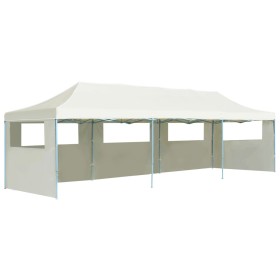 Carpa de fiestas pop-up plegable con 5 paredes crema 3x9 m de vidaXL, Carpas y cenadores - Ref: Foro24-44975, Precio: 348,81 ...