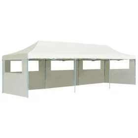 Folding pop-up party tent with 5 cream walls 3x9 m by vidaXL, Tents and gazebos - Ref: Foro24-44975, Price: 341,64 €, Discoun...