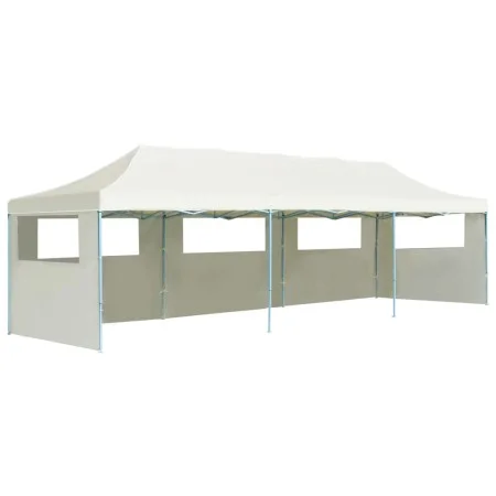 Folding pop-up party tent with 5 cream walls 3x9 m by vidaXL, Tents and gazebos - Ref: Foro24-44975, Price: 341,64 €, Discoun...