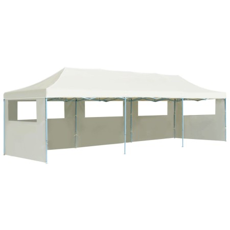 Pop-Up faltbares Partyzelt mit 5 cremefarbenen Wänden 3x9 m von vidaXL, Zelte und Pavillons - Ref: Foro24-44975, Preis: 348,8...