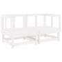 Juego de muebles de jardín 7 pzas madera maciza de pino blanco de , Conjuntos de jardín - Ref: Foro24-3186404, Precio: 376,03...