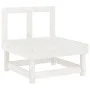 7-teiliges Gartenmöbel-Set massives Zirbenholz weiß von , Gartensets - Ref: Foro24-3186404, Preis: 371,17 €, Rabatt: %