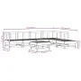 7-teiliges Gartenmöbel-Set massives Zirbenholz weiß von , Gartensets - Ref: Foro24-3186404, Preis: 371,17 €, Rabatt: %