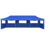 Pop-up folding tent with 5 side walls 3x9 m blue by vidaXL, Tents and gazebos - Ref: Foro24-44978, Price: 337,11 €, Discount: %
