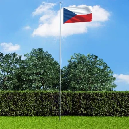 Flag of the Czech Republic 90x150 cm by , Flags and windsocks - Ref: Foro24-146062, Price: 17,96 €, Discount: %