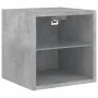 Muebles TV pared con LED 7 pzas madera ingeniería gris hormigón de , Muebles TV - Ref: Foro24-3216586, Precio: 126,25 €, Desc...