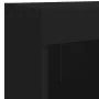 Wall-mounted TV furniture with LED, 7 pieces, engineered wood, black. by , TV Furniture - Ref: Foro24-3216584, Price: 134,25 ...