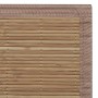 Naturfarbener Bambusteppich 100x160 cm von vidaXL, Teppiche - Ref: Foro24-245822, Preis: 33,15 €, Rabatt: %