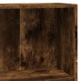 Estantería madera de ingeniería roble ahumado 80x30x77 cm en Librerías y estanterías | Comprar online en Foro24