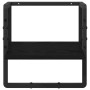 Estante de pared con estante Roble Negro 30 x 25 x 30 cm en Estantes y estanterías | Comprar online en Foro24