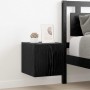 Mueble de TV Montado en la Pared Roble Negro 30,5 x 35 x 30 cm en Muebles TV | Comprar online en Foro24