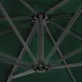 Sombrilla voladiza con poste de aluminio verde 250x250 cm de vidaXL, Sombrillas - Ref: Foro24-44617, Precio: 127,92 €, Descue...
