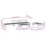 Set Gartensofas 5 Stück massives Tannenholz Douglasie von , Gartensets - Ref: Foro24-3186639, Preis: 458,11 €, Rabatt: %