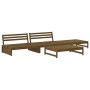 Gartenmöbel-Set 4-tlg. massives Kiefernholz honigbraun von , Gartensets - Ref: Foro24-3186630, Preis: 446,30 €, Rabatt: %