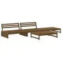 Juego de muebles jardín 4 pzas madera maciza pino marrón miel de , Conjuntos de jardín - Ref: Foro24-3186630, Precio: 440,55 ...