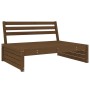 Gartenmöbel-Set 4-tlg. massives Kiefernholz honigbraun von , Gartensets - Ref: Foro24-3186630, Preis: 446,30 €, Rabatt: %