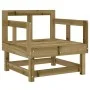 7-teiliges Gartenmöbel-Set aus imprägniertem Kiefernholz von , Gartensets - Ref: Foro24-3186213, Preis: 380,18 €, Rabatt: %