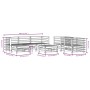 7-teiliges Gartenmöbel-Set massives Zirbenholz weiß von , Gartensets - Ref: Foro24-3186264, Preis: 499,90 €, Rabatt: %
