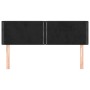 Kopfteile 2 Einheiten aus schwarzem Samt 72x5x78/88 cm von , Kopf- und Fußteile - Ref: Foro24-345940, Preis: 45,15 €, Rabatt: %