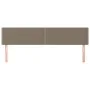Headboards 2 units of taupe gray fabric 90x5x78/88 cm by , Headboards and footboards - Ref: Foro24-345968, Price: 35,10 €, Di...