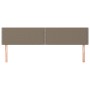 Kopfteile 2 Einheiten aus taupegrauem Stoff 90x5x78/88 cm von , Kopf- und Fußteile - Ref: Foro24-345968, Preis: 35,40 €, Raba...