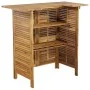 3-piece solid acacia wood bar furniture set for garden by , Garden sets - Ref: Foro24-3116000, Price: 279,27 €, Discount: %