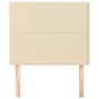 Kopfteile 2 Einheiten aus cremefarbenem Stoff 90x5x78/88 cm von , Kopf- und Fußteile - Ref: Foro24-3116179, Preis: 60,44 €, R...