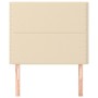 Kopfteile 2 Einheiten aus cremefarbenem Stoff 100x5x78/88 cm von , Kopf- und Fußteile - Ref: Foro24-3116187, Preis: 50,22 €, ...