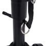 Schwarzer runder verstellbarer Trommelhocker von vidaXL, Bänke und Hocker - Ref: Foro24-70092, Preis: 35,70 €, Rabatt: %