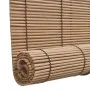 Persiana enrollable de bambú marrón 80x220 cm by vidaXL, Blinds and blinds - Ref: Foro24-245813, Price: 30,37 €, Discount: %