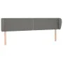 Kopfteil aus dunkelgrauem Stoff, 183 x 23 x 78/88 cm von , Kopf- und Fußteile - Ref: Foro24-3117019, Preis: 62,18 €, Rabatt: %