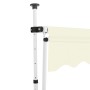 Toldo retráctil de operación manual 400 cm crema de vidaXL, Toldos - Ref: Foro24-143698, Precio: 106,06 €, Descuento: %