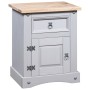 Corona Range bedside table gray Mexican pine 53x39x66 cm by vidaXL, Nightstands - Ref: Foro24-282617, Price: 88,08 €, Discoun...