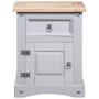 Corona Range bedside table gray Mexican pine 53x39x66 cm by vidaXL, Nightstands - Ref: Foro24-282617, Price: 88,08 €, Discoun...
