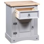 Corona Range bedside table gray Mexican pine 53x39x66 cm by vidaXL, Nightstands - Ref: Foro24-282617, Price: 88,08 €, Discoun...