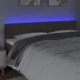 Headboard with LED in taupe gray fabric 180x5x78/88 cm by , Headboards and footboards - Ref: Foro24-3121490, Price: 54,24 €, ...