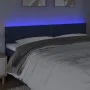 Kopfteil aus blauem Stoff mit LED 180x5x78/88 cm von , Kopf- und Fußteile - Ref: Foro24-3121492, Preis: 53,87 €, Rabatt: %
