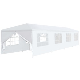 Gartenüberdachung 3x12 m weiß von vidaXL, Zelte und Pavillons - Ref: Foro24-91429, Preis: 213,27 €, Rabatt: %
