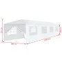 Marquesina de jardín 3x12 m blanca de vidaXL, Carpas y cenadores - Ref: Foro24-91429, Precio: 205,17 €, Descuento: %